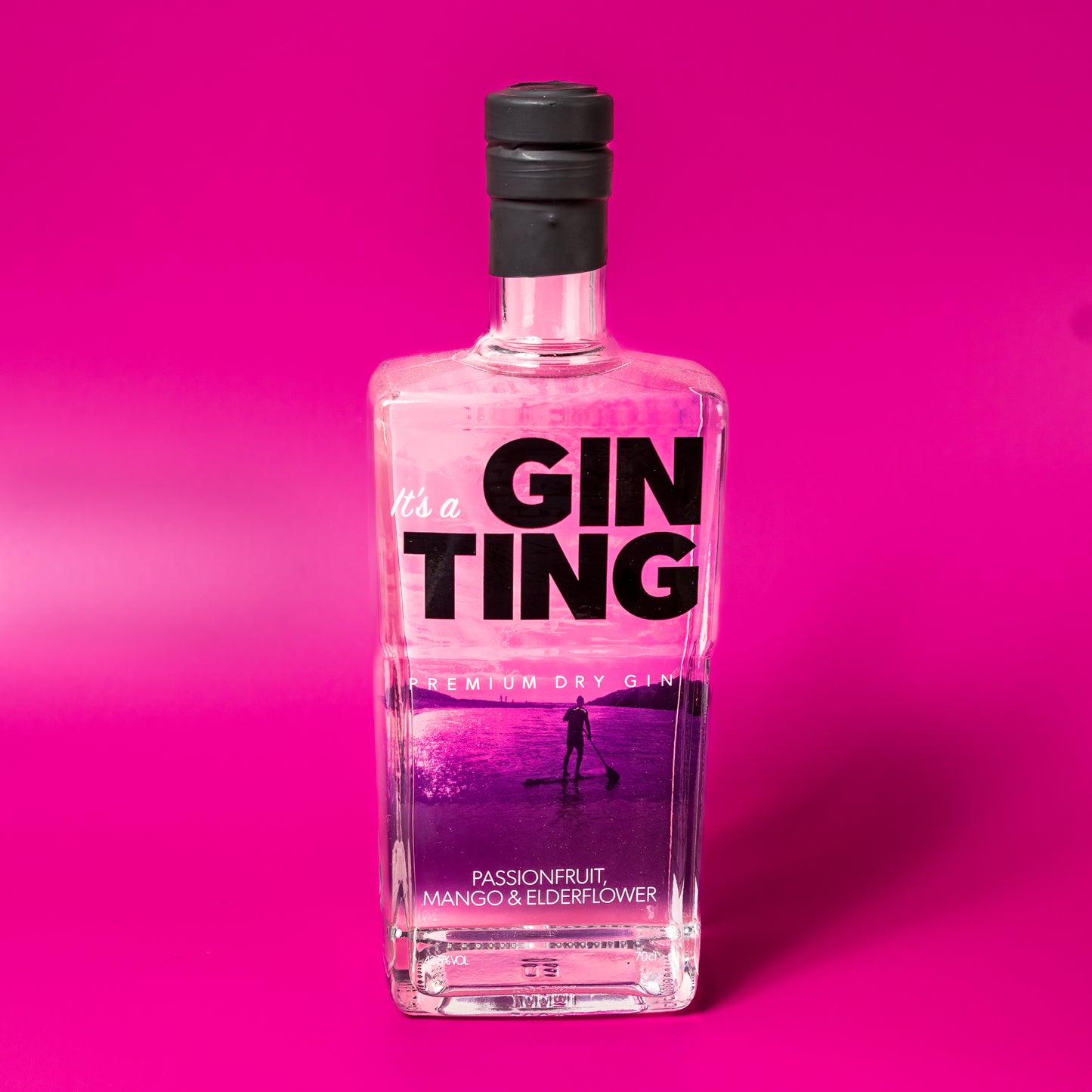 GinTing - Passionfruit, Mango & Elderflower 70cl.