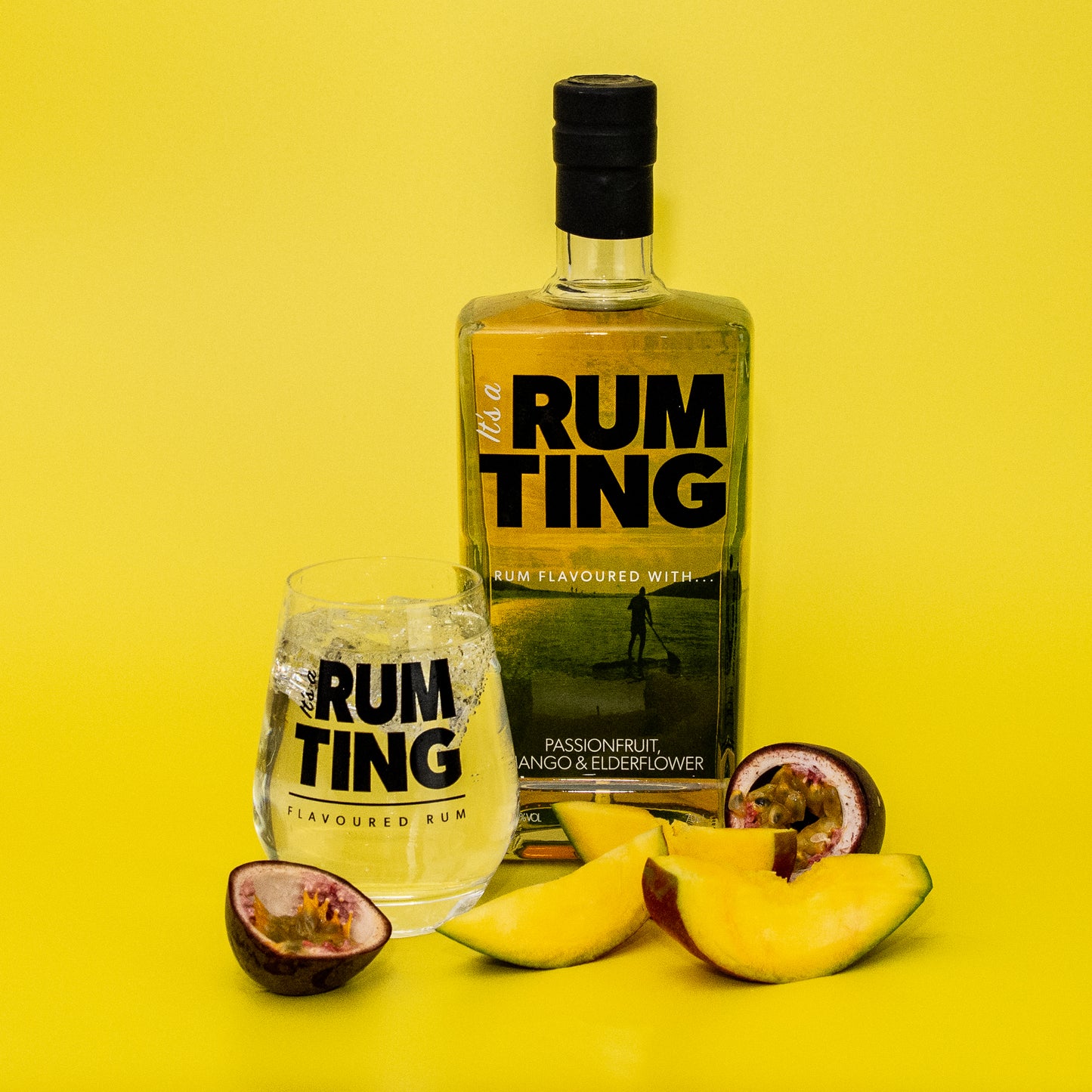 RumTing - Passionfruit, Mango & Elderflower 70cl.