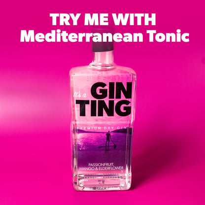 GinTing - Passionfruit, Mango & Elderflower 70cl.