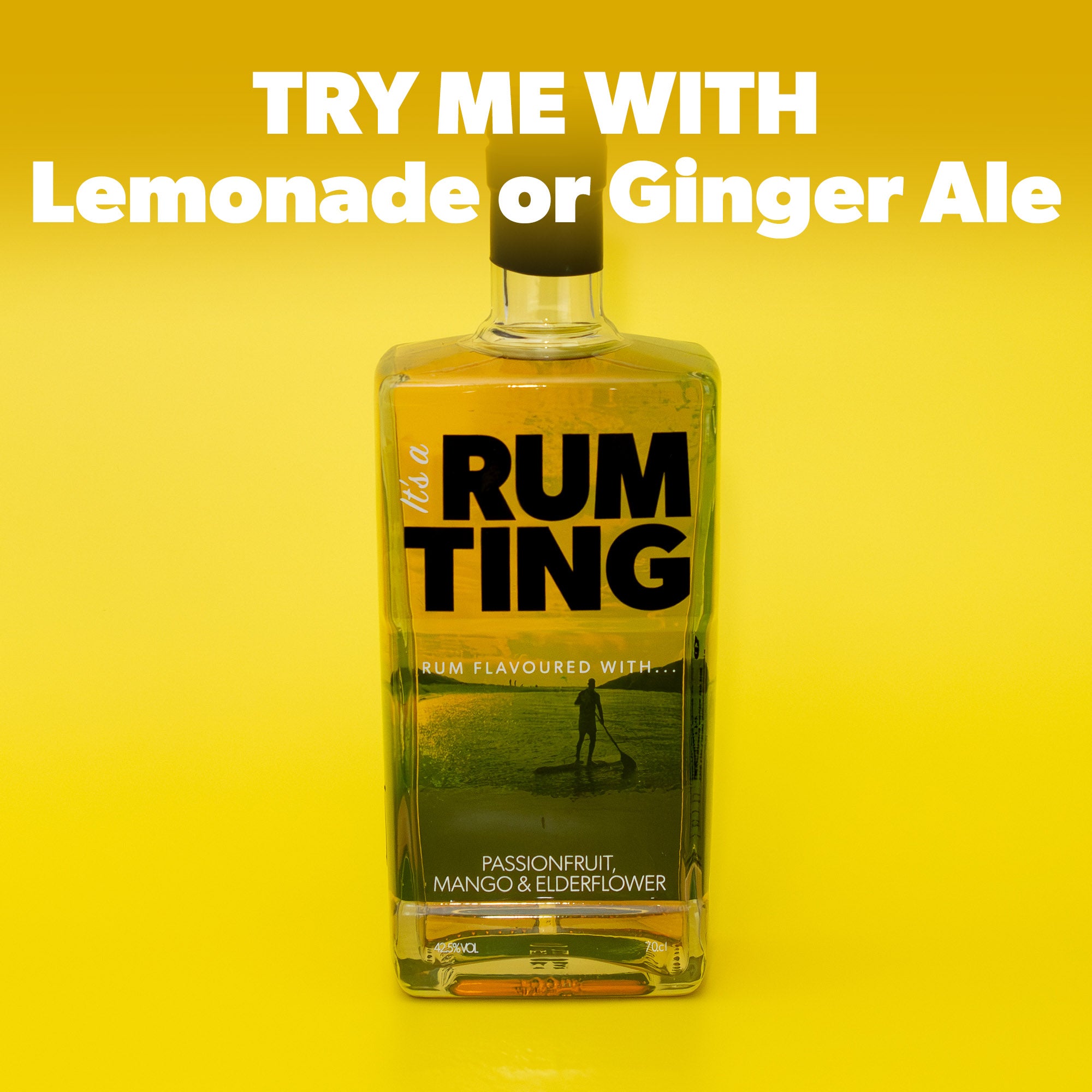 RumTing - Passionfruit, Mango & Elderflower 70cl. – GinTing Ltd